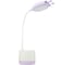 Настольная лампа RISALUX 16087/1 LED 3Вт USB АКБ бело-сиреневый 8,5х8,5х46,5 см 5091594 1