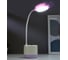 Настольная лампа RISALUX 16087/1 LED 3Вт USB АКБ бело-сиреневый 8,5х8,5х46,5 см 5091594 5