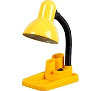 Настольная лампа RISALUX "Мудрец" Е27 40W, 220В желтый 18х11,5х33 см 4063994