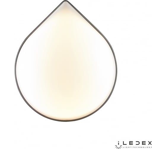 Настенный светодиодный светильник iLEDEX OMEGA 6008W-18W-3000K WH-GL