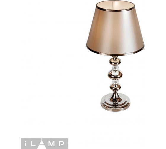 Настольная лампа Brooklyn iLAMP T2401-1 Nickel