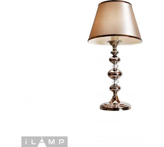 Настольная лампа Brooklyn iLAMP T2401-1 Nickel