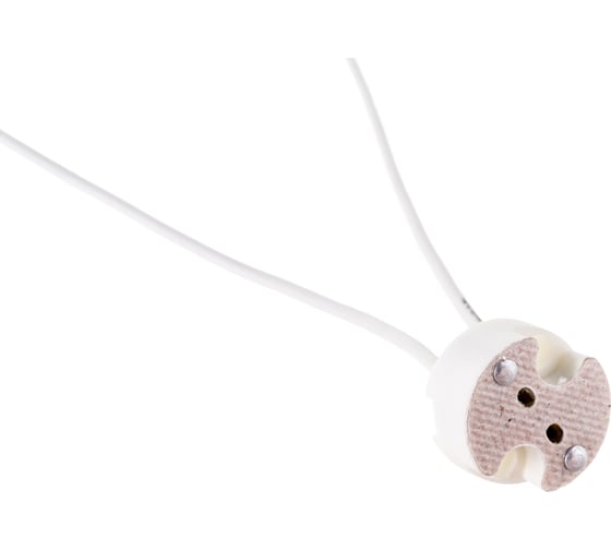Подвесной патрон IEK GU5.3, со шнуром, керамика EPC60-04-01-K01