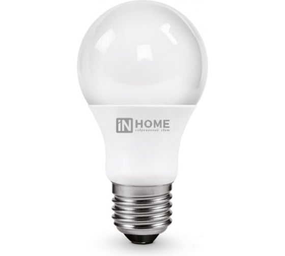 Лампа светодиодная IN HOME LED-A60-VC 4PACK 12Вт, 230В, Е27, 4000К, 1140Лм, 4 штуки/упаковка 4690612047669