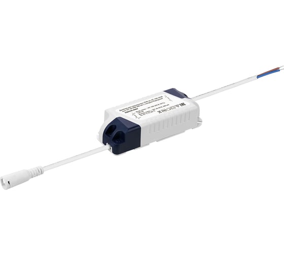 Драйвер для светильника TDM ELECTRIC 18 Вт, вход AC 100-265В, выход DС 36-60В, 280 мА с гнездом Народный SQ0339-0403