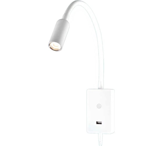Светильник гибкий INLUX FLEX с USB Белый IN80100