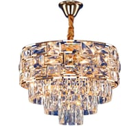 Хрустальная подвесная люстра INLUX Lamar Золото IN30242