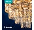 Хрустальная подвесная люстра INLUX Lamar Золото IN30242 3