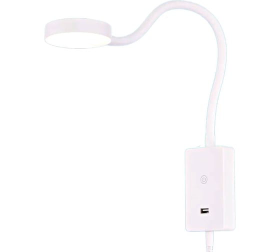 Светильник гибкий INLUX FLEX с USB Белый IN80110