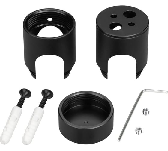 Крепление Arlight MOONLIGHT-CYL-D18-DUO-BLACK 1шт 047340 1