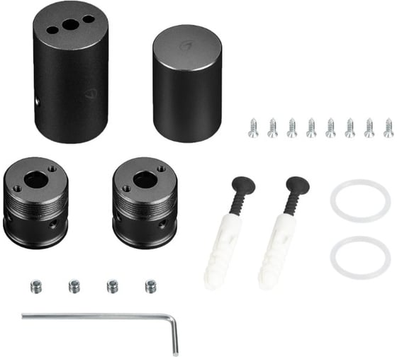Крепление Arlight MOONLIGHT-VT-CEILING-D18 Black 1компл 048591 1