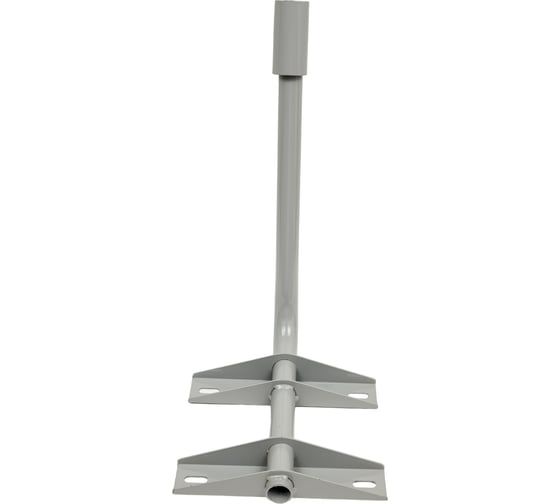 Кронштейн IEK КНО-2 D=48 L=500 на опору, 2 хомута, серый LDKU0D-CR-48-0500-12-K03