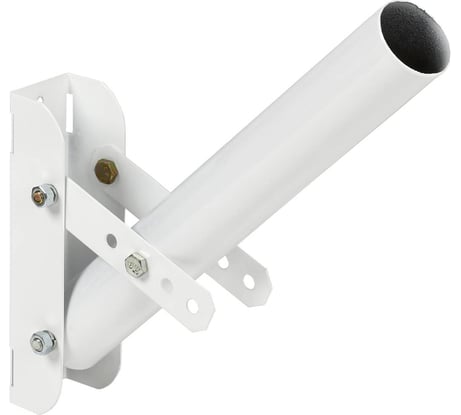 Кронштейн IEK КР-2М D=48 L=350 под монтажную ленту, регулируемый угол, белый LDKU0D-CR-48-0350-23-K01