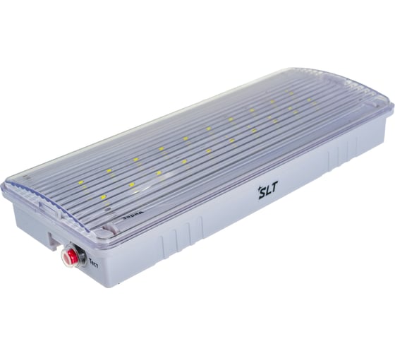 Аварийный светильник SLT, PL-0145A(AC/DC: пост. и непост. режимы свечения; IP 54) 10405