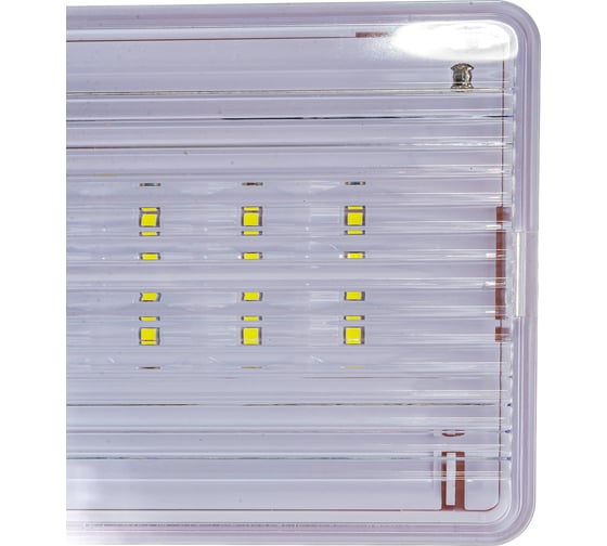 Аварийный светильник SLT, PL-0145A(AC/DC: пост. и непост. режимы свечения; IP 54) 10405