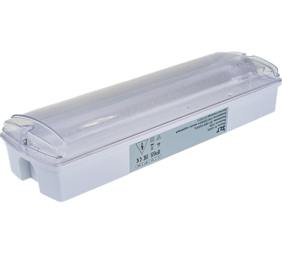 Аварийный светильник SLT, PL-0245A(AC/DC: пост. и непост. режимы свечения; IP 65) 10406