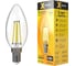 Светодиодная лампочка X-Flash XF-E14-FL-C35-4W-4000K-230V артикул 48649 1