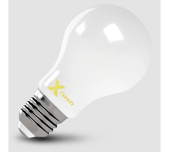 Светодиодная лампочка X-Flash XF-E27-FLM-A60-6W-2700K-230V артикул 48106