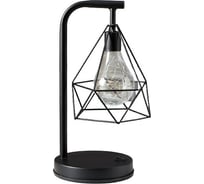 Ночник RISALUX 16129/1 LED от батареек 3хАА черный 13,5х16х30 см 5138444