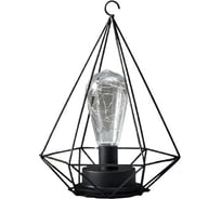 Ночник RISALUX 16126/1 LED от батареек 3хАА черный 17,5х19,5х28 см 5138441