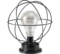 Ночник RISALUX 16127/1 LED от батареек 3хАА черный 20х20х23 см 5138442