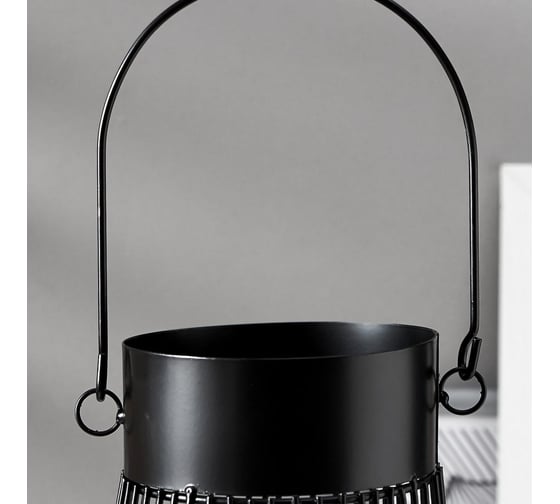 Ночник RISALUX 16123/1 LED от батареек 3ААА черный 18х18х24,5 см 5096253