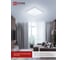 Светильник светодиодный IN HOME COMFORT MYSTERY КВАДРАТ 75Вт 230В 3000-6500K 6000Лм 550x80мм с пультом ДУ 4690612041872 4