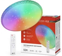 Светильник светодиодный IN HOME COMFORT MYSTERY-RGB 55Вт 230В 3000-6500K 4400Лм 400x70мм с пультом ДУ 4690612044620