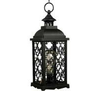 Ночник RISALUX "Домашний фонарь" LED черный 13,5х13,5х39 см. 4304052