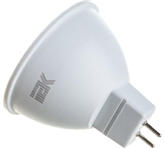 Лампа IEK LED MR16 софит 8Вт 12-24В 4000К GU5.3 LLE-MR16-08-12-24-40-GU5