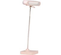 Настольная лампа RISALUX 1670/1 LED 5Вт 2 режима 3000К 6000К USB АКБ розовый 13х10,4х34 см 5091568