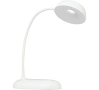 Настольная лампа RISALUX 1674/1WT LED 3Вт USB АКБ белый 11,5х9х42 см 5091596