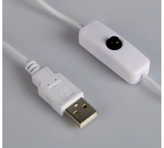 Лампа RISALUX на прищепке "Стиль" желтый 13LED 1,5W провод USB 4x9x31,5 см 2562918