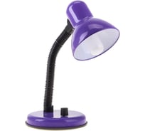 Настольная лампа RISALUX Е27, светорегулятор 220В фиолетовая 203А 739301