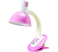 Светильник RISALUX на прищепке "Бабочка" 40W E27 розовый 10x14x40 см 2992984