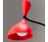 Настольная сенсорная лампа RISALUX 16089/1RD LED 3Вт USB АКБ 3000-6000К красно-черный 11х17,5х39 см 5091603 5