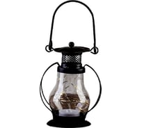 Ночник RISALUX "Лампа" LED 1хCR2032 черный 10х7х13см 3505883