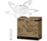 Светильник светодиодный IN HOME ELEGANT ORBIT 120Вт 230В 3000-6500K 8400Лм 925x810x120мм c пультом ДУ белый 4690612051574 1