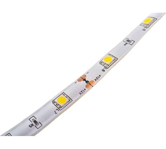 Лента IEK LED 5м блистер LSR-5050WW30-7,2-IP65-12V LSR2-1-030-65-1-05