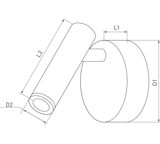Светильник Arlight SP-BED-NB-R90-3W Warm3000 1шт 033061(1)