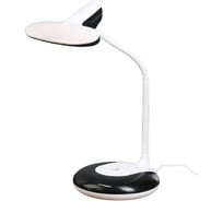 Настольная лампа RISALUX "Пронто" 2 режима LED 7Вт 3000-6000К белый-черный 13х15х38 см. 4301351
