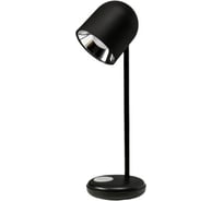 Настольная лампа RISALUX 16045/1BK LED 4Вт 3 режима АКБ USB черный 10,5х10,5х34,5 см 5097740