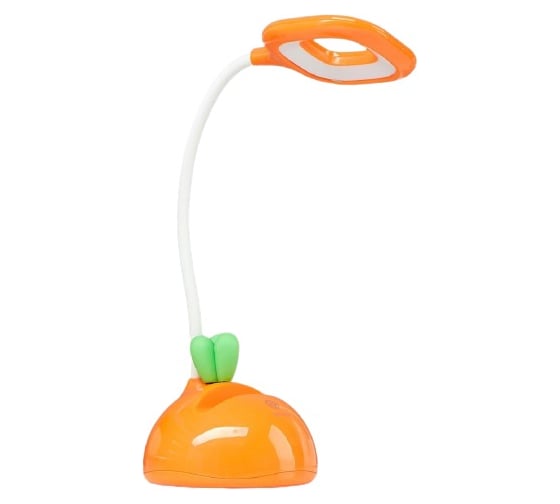Настольная лампа RISALUX 16086/1 LED 4Вт USB АКБ оранжевый 11х11х41 см 5091593 1