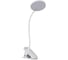 Настольная сенсорная лампа RISALUX 16109/1 LED 4Вт USB АКБ 3000/6000К белый 9,5х12х44 см 5091632 1