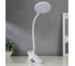 Настольная сенсорная лампа RISALUX 16109/1 LED 4Вт USB АКБ 3000/6000К белый 9,5х12х44 см 5091632 2