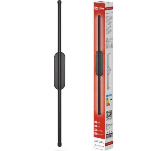Светильник светодиодный IN HOME ESTETIKA LUV-60C-40BL 10Вт 230В 4000K 700Лм 600x50x25 черный 4690612054810 1