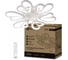 Светильник светодиодный IN HOME ELEGANT IRIS 120Вт 230В 3000-6500K 8400Лм 607x535x85мм c пультом ДУ белый 4690612051482 1