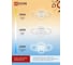 Светильник светодиодный IN HOME ELEGANT BLISS-W-BG 120Вт 230В 3000-6500K 8400Лм 780x550x130мм пульт ДУ белый 4690612051840 7