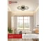 Светильник светодиодный IN HOME ELEGANT BLISS-B-BG 120Вт 230В 3000-6500K 8400Лм 780x550x130мм пульт ДУ черный 4690612051857 3