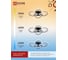 Светильник светодиодный IN HOME ELEGANT BLISS-B-BG 120Вт 230В 3000-6500K 8400Лм 780x550x130мм пульт ДУ черный 4690612051857 7